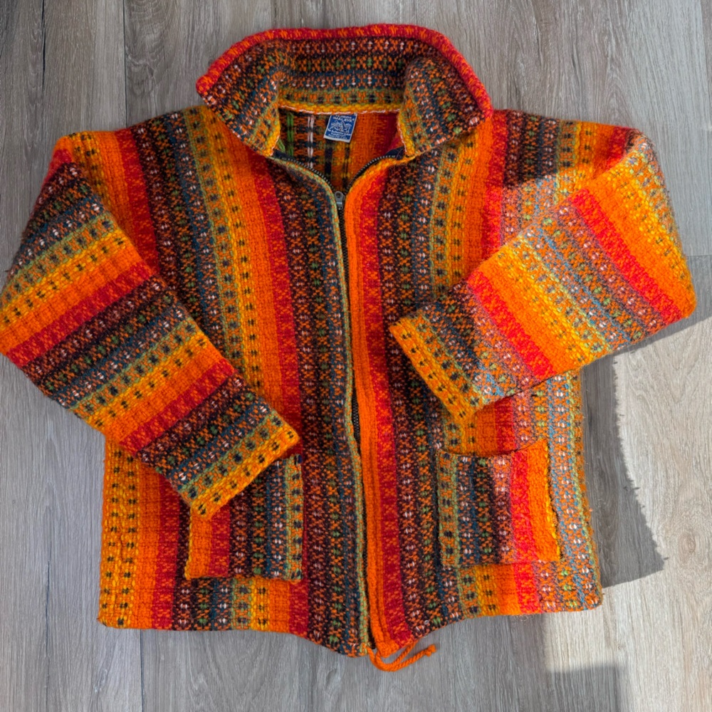 Vintage Wool Handmade jacket